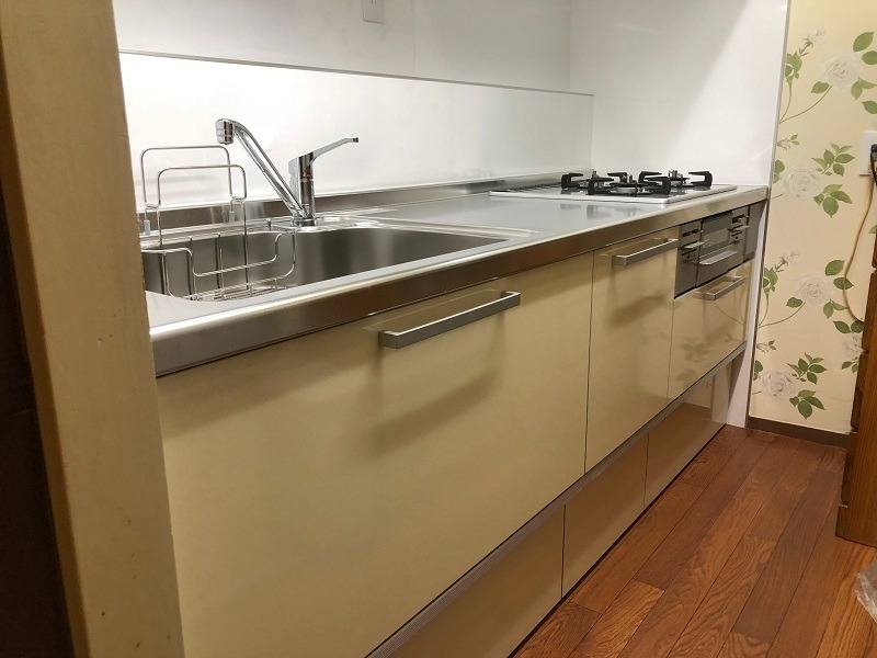 大阪市天王寺区　分譲マンションのキッチン取替リフォーム工事