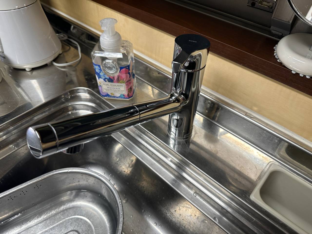 大阪市天王寺区　分譲マンションのキッチン用蛇口取替リフォーム工事