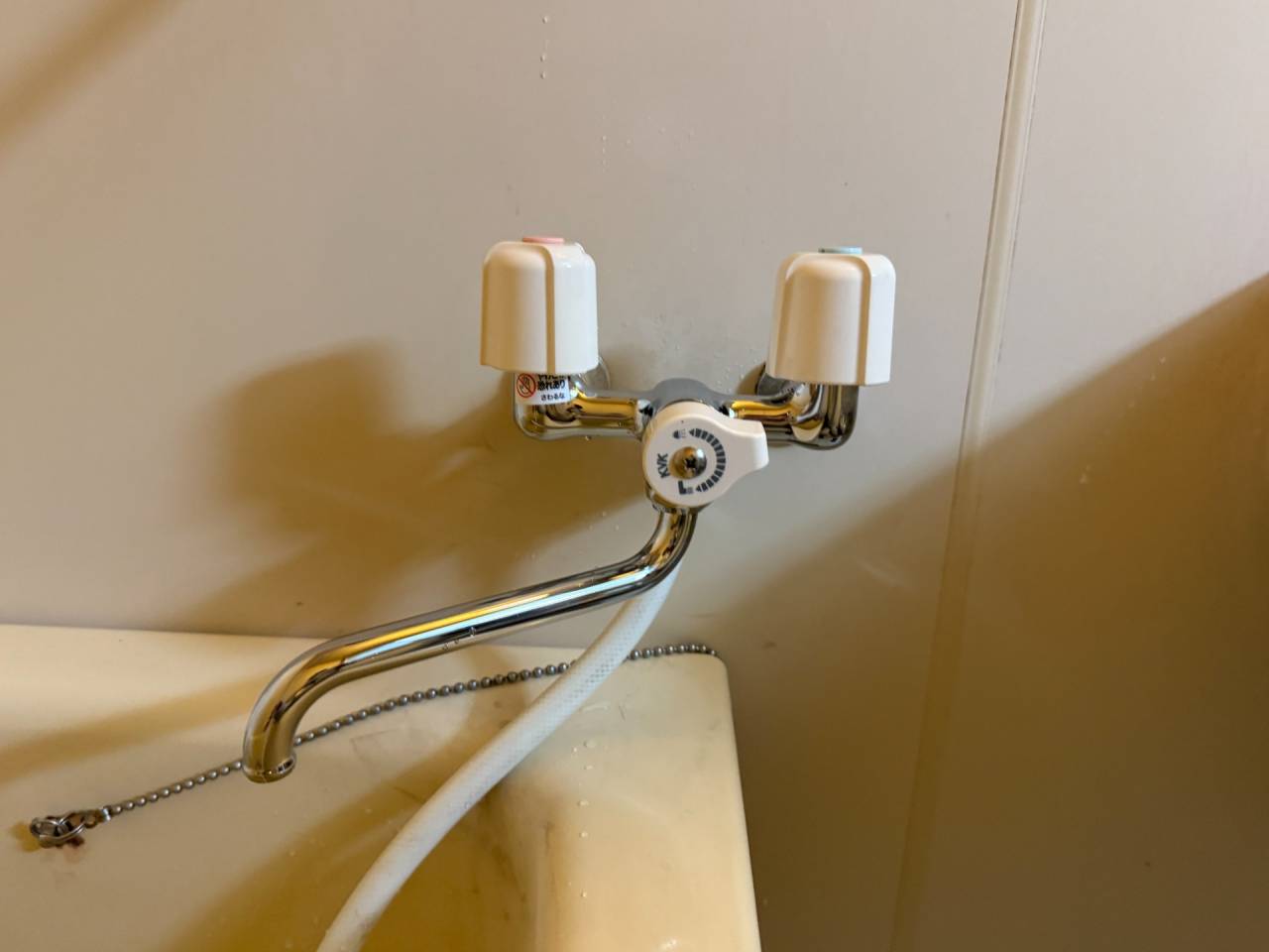 大阪市浪速区　マンションの浴室水栓取替リフォーム工事