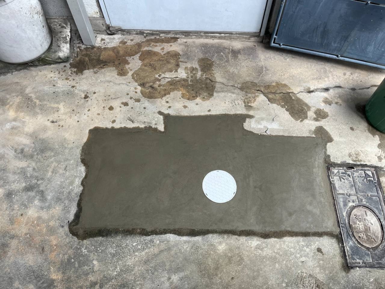 大阪市天王寺区　戸建て住宅の会所枡取替工事