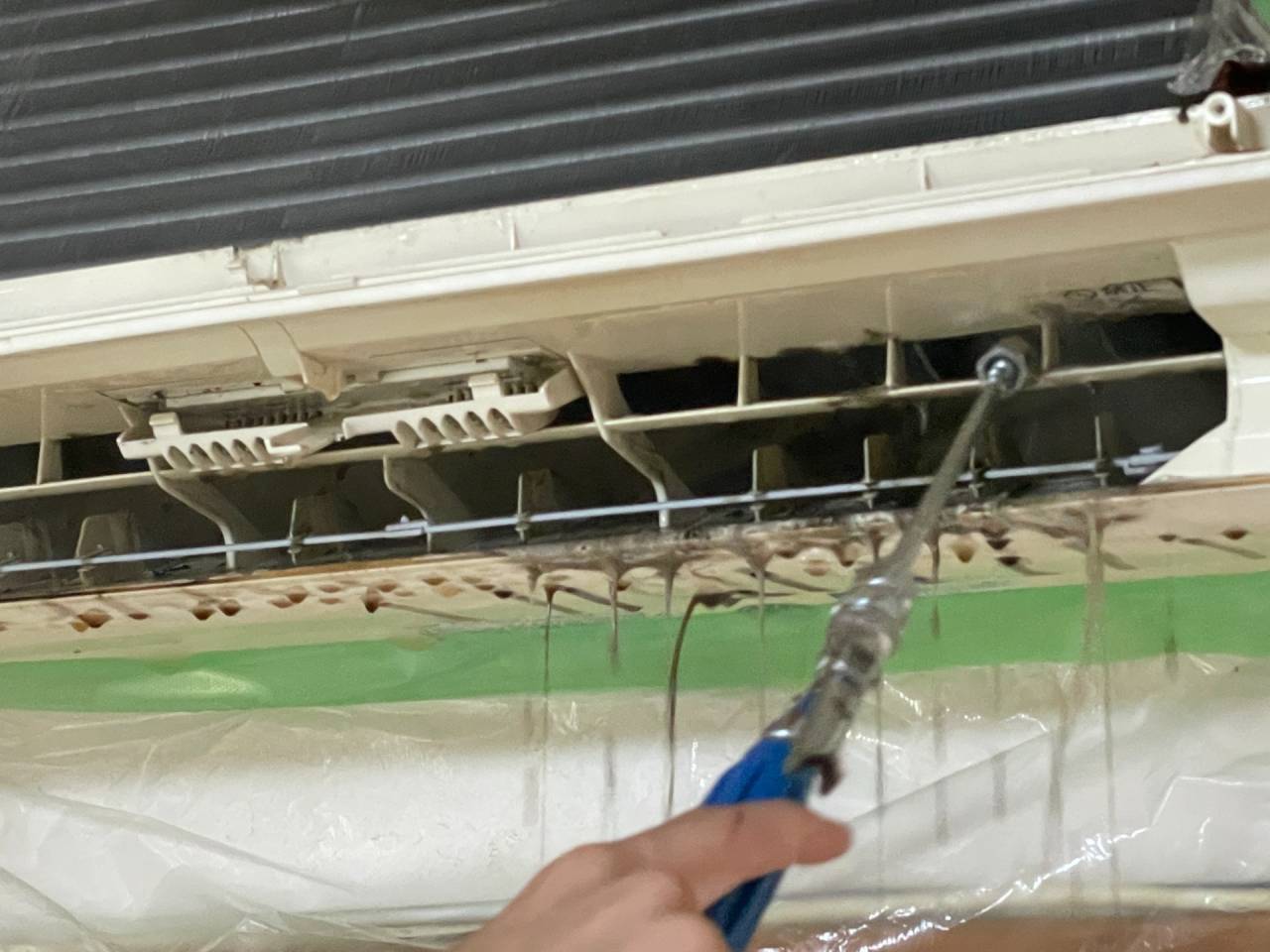【小ネタ】エアコン洗浄はこんな感じでやっています