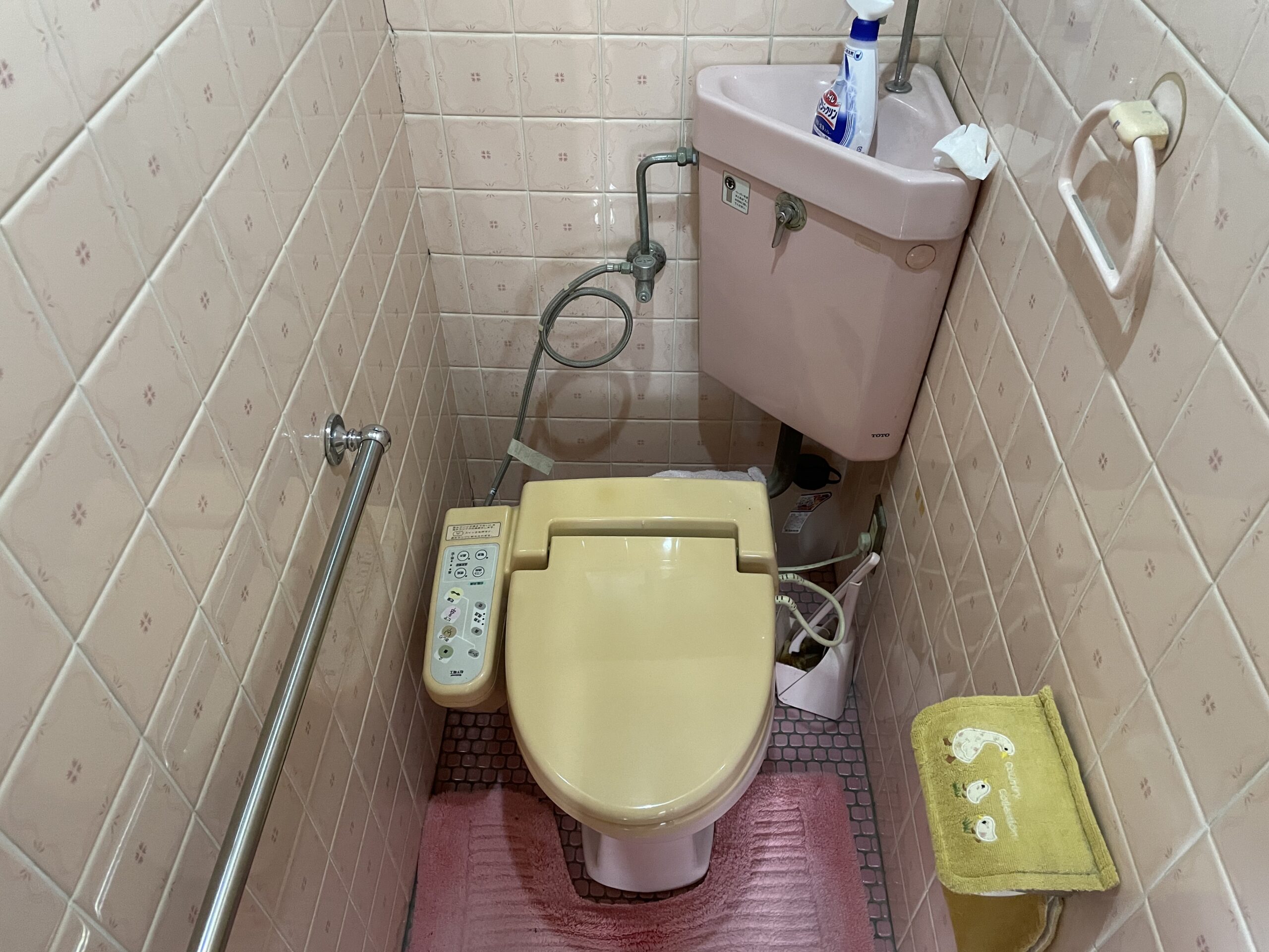 東住吉区　洋式トイレ取替　施工前①