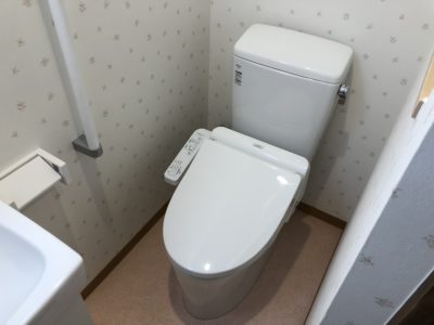 大阪市阿倍野区　ＬＩＸＩＬ洋式便器　和式トイレから洋式トイレ　取替工事